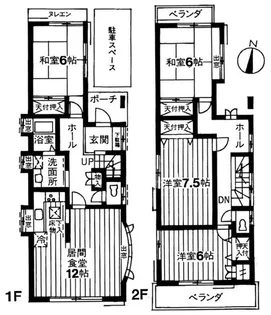 東京都練馬区大泉学園町3【一戸建】の間取り