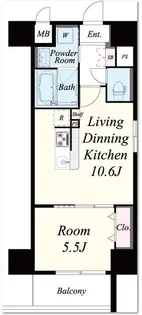 Future宿院【13階】の間取り