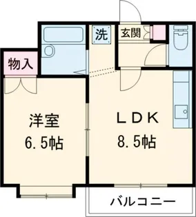 エスポワール21【3階】の間取り