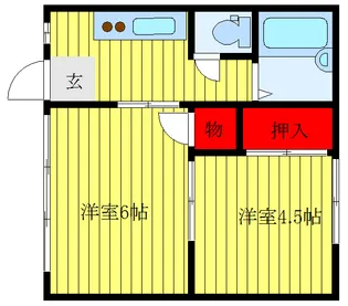 斉藤マンション【2階】の間取り