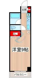 東京都江戸川区中葛西1【マンション】の間取り