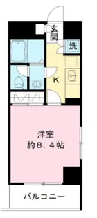 コーポ芝公園【2階】の間取り