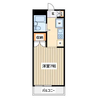 メゾンボヌール菊名B棟【1階】の間取り