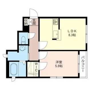 IB SQUARE【2階】の間取り