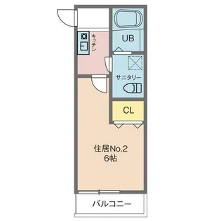 東京都武蔵野市吉祥寺南町5【アパート】の間取り