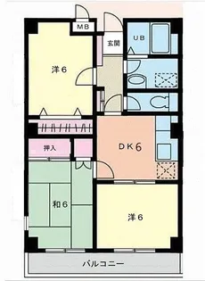 グレイス原宿I【2階】の間取り