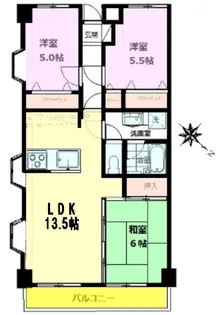マルク新所沢【4階】の間取り