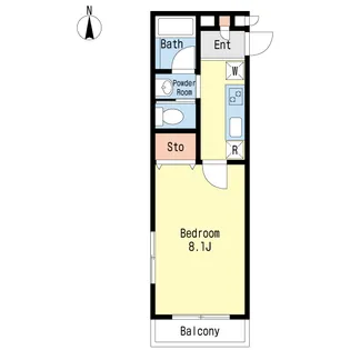 ピエース【1階】の間取り