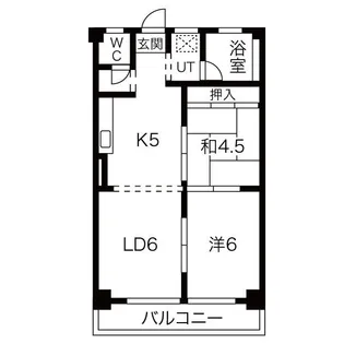 第2ハイツ早川【3階】の間取り