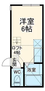 ユナイト藤崎メアリーバーンズ【2階】の間取り
