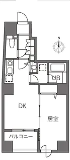 東京都新宿区原町2【マンション】の間取り