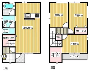 福岡県那珂川市今光4【一戸建】の間取り