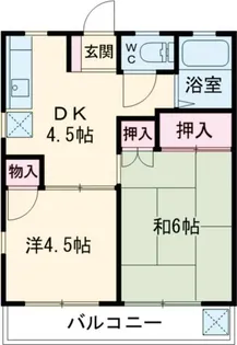 サンクレスト桜新町【2階】の間取り