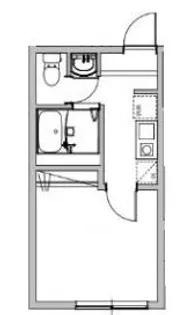 OPEN RISE尾久銀座I【2階】の間取り