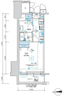 東京都八王子市明神町4【マンション】の間取り