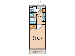 イーストコート【2階】の間取り