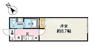 カフーティーダ和光市【3階】の間取り