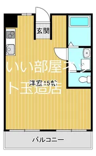 TATロイヤルハイツ【5階】の間取り