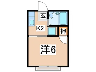 シテイハイムサンシャインの間取り