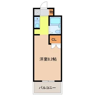 ジョアメゾン大針【1階】の間取り