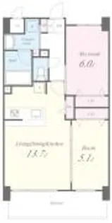 グランコート高槻【2階】の間取り
