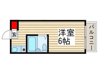 カワベ274富浜【2階】の間取り