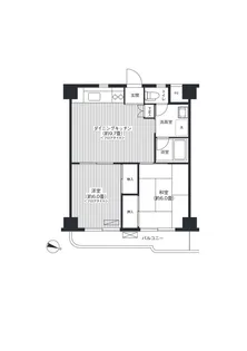 メゾンタカノハ【2階】の間取り