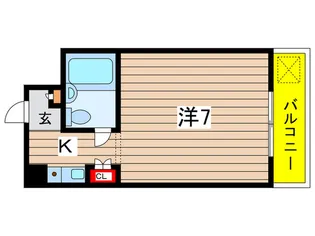 エステ-ト向ケ丘【3階】の間取り