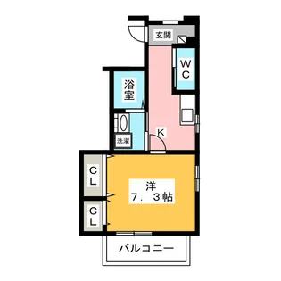 プティ・トリアノン【1階】の間取り