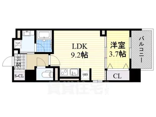 STOLZ KISHIBE【2階】の間取り