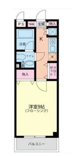 グランドテラス深見台【2階】の間取り