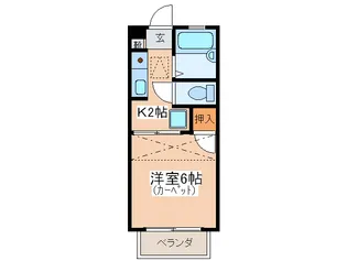 アネックスヒルズ【2階】の間取り