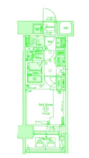 GENOVIA阪東橋2skygarden【5階】の間取り