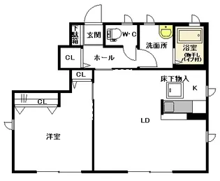 プレミール A棟【1階】の間取り