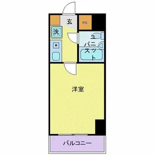 モナークマンション橋本弐番館【5階】の間取り
