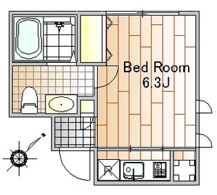 VERDE深沢【1階】の間取り