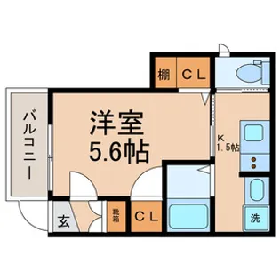 Loutus haruecho【1階】の間取り