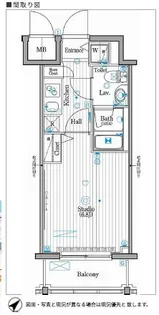 ガーラ・グランディ川崎【9階】の間取り