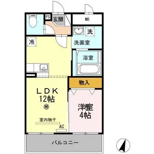 PLACE72【2階】の間取り