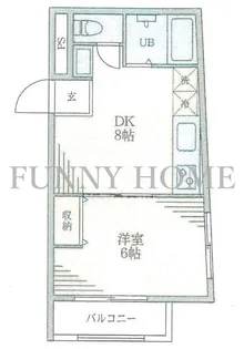 セントフランシス東山【4階】の間取り