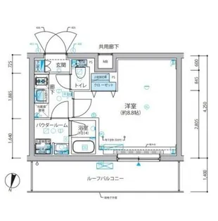ARCOBALENO SUGINAMIHONANCHO【4階】の間取り