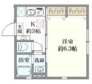 メゾン・ドド【1階】の間取り