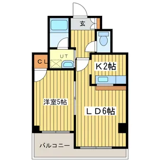 エーデルホフ【2階】の間取り