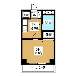 PROSPER COURT【1階】の間取り