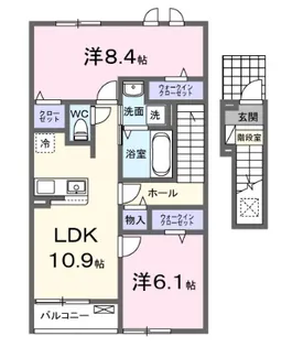 光テラス II【2階】の間取り