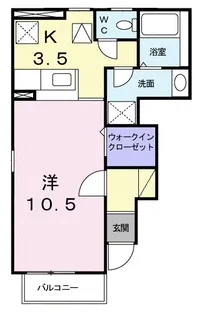 ブリアン【1階】の間取り