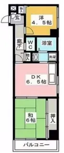 アビタシオンカンセイ【3階】の間取り