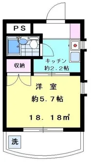 ベルサイユ池上第3【3階】の間取り