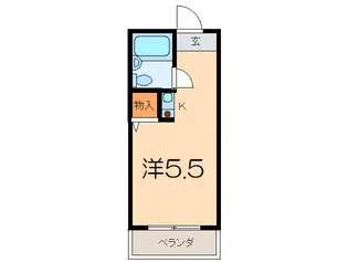 コ-ポエヌエム1の間取り