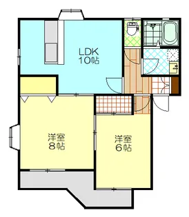 Sakura B【1階】の間取り